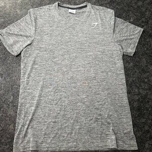 Mens Gym Shark Athletic T shirt